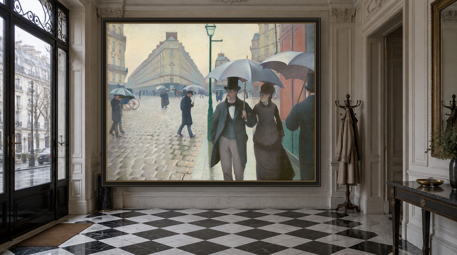 Rue de Paris, temps de pluie